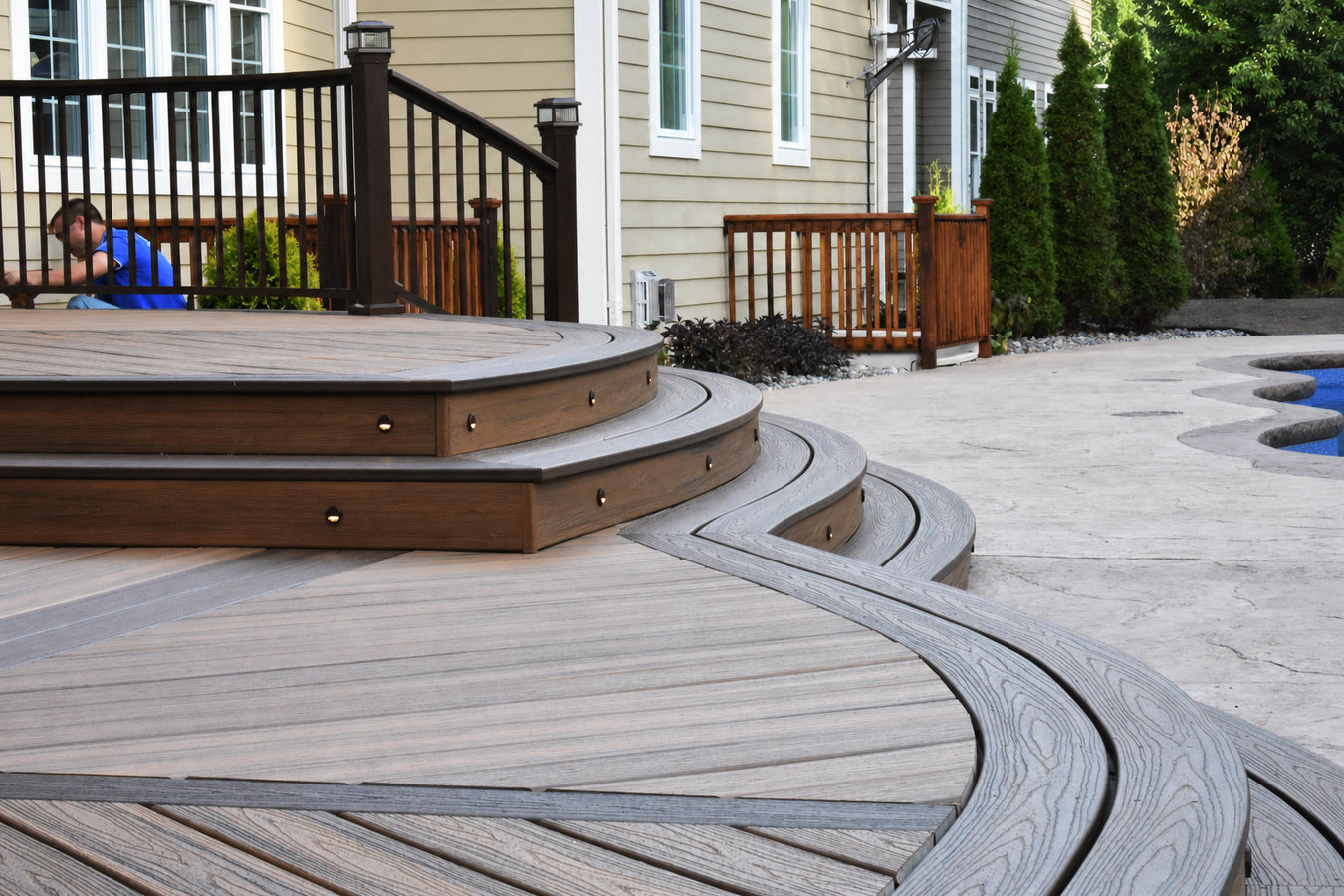 Composite deck installation in Greenfield, CA