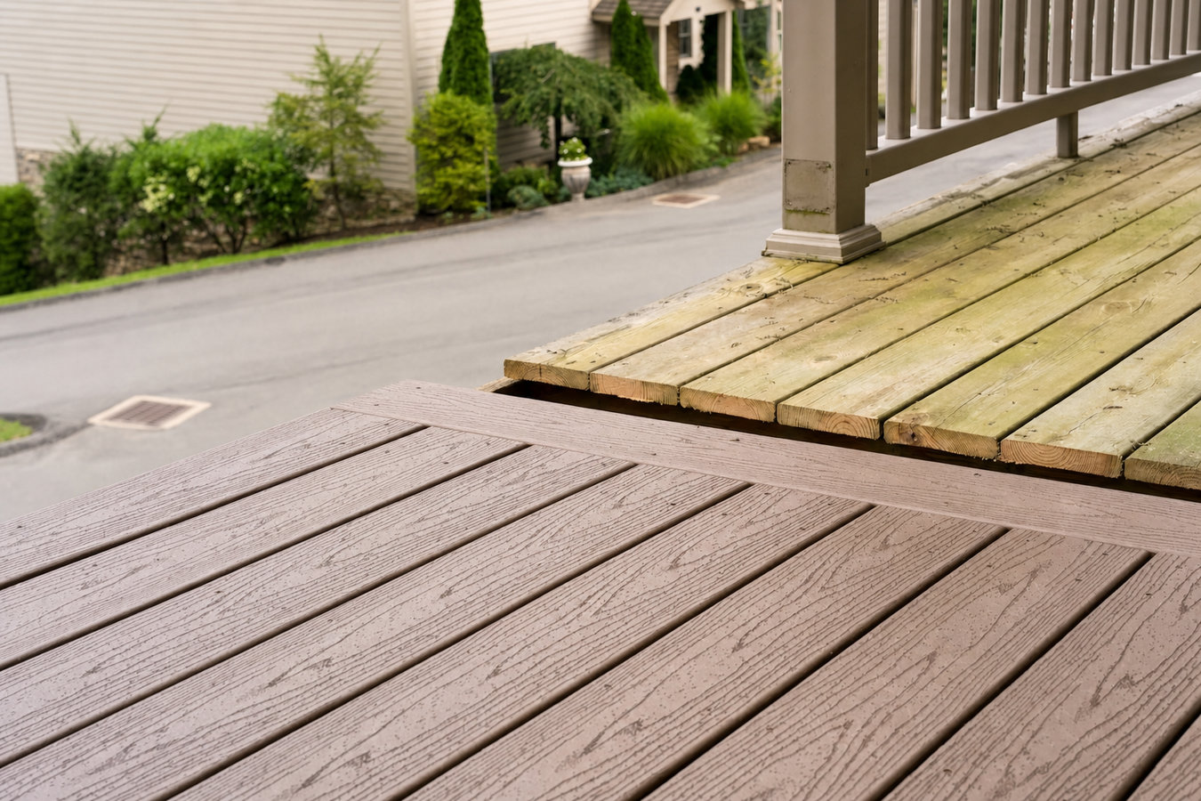 Trex deck installation in Greenfield, CA